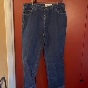Carhartt Men's Relaxed Fit Blue Jeans 40x32